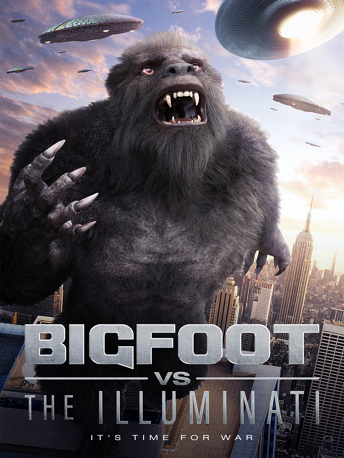 Bigfoot vs the Illuminati (2020) постер