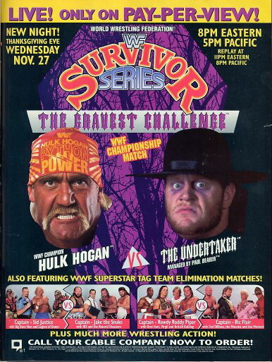 WWF Серии на выживание (1991) постер
