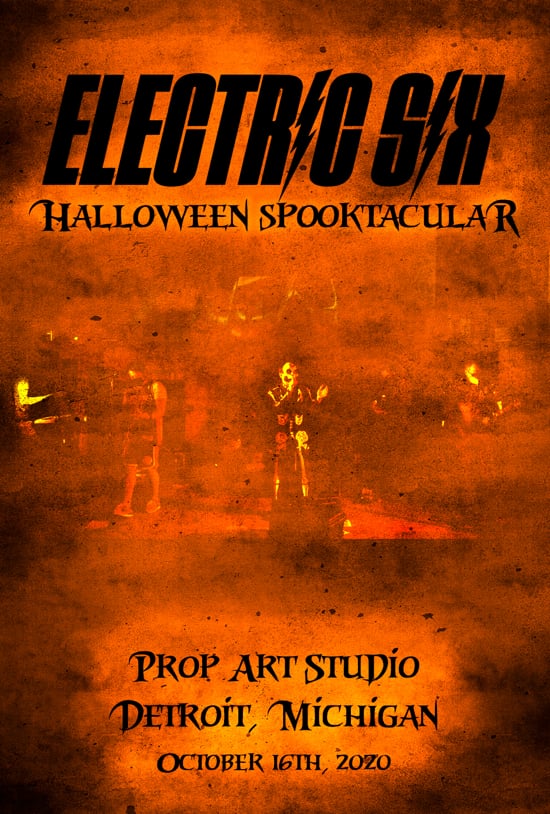 Electric Six: Halloween Spooktacular (2020) постер