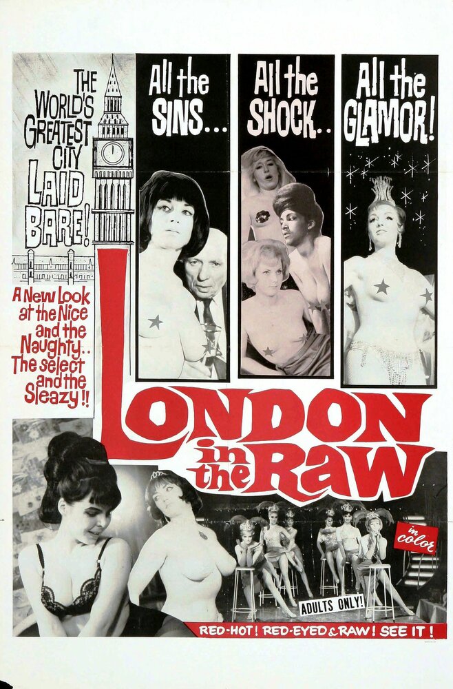 London in the Raw (1964) постер