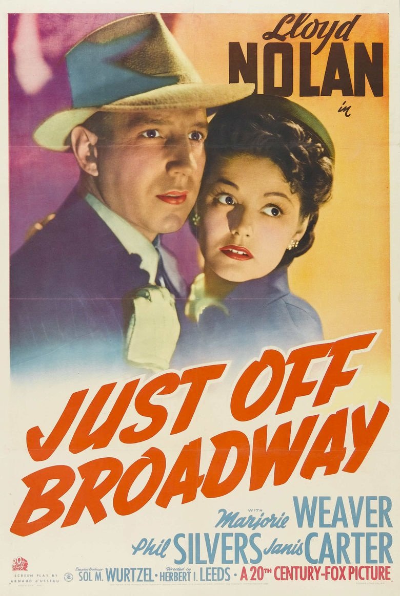 Just Off Broadway (1942) постер