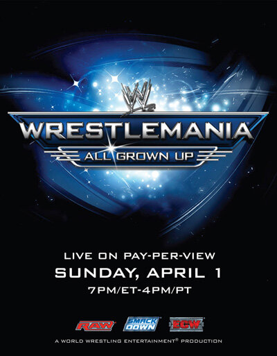 WWE РестлМания 23 (2007) постер
