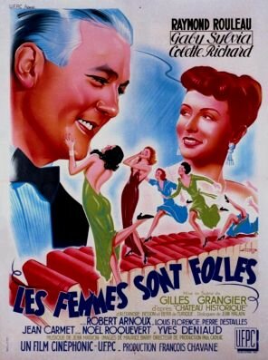 Les femmes sont folles (1950) постер