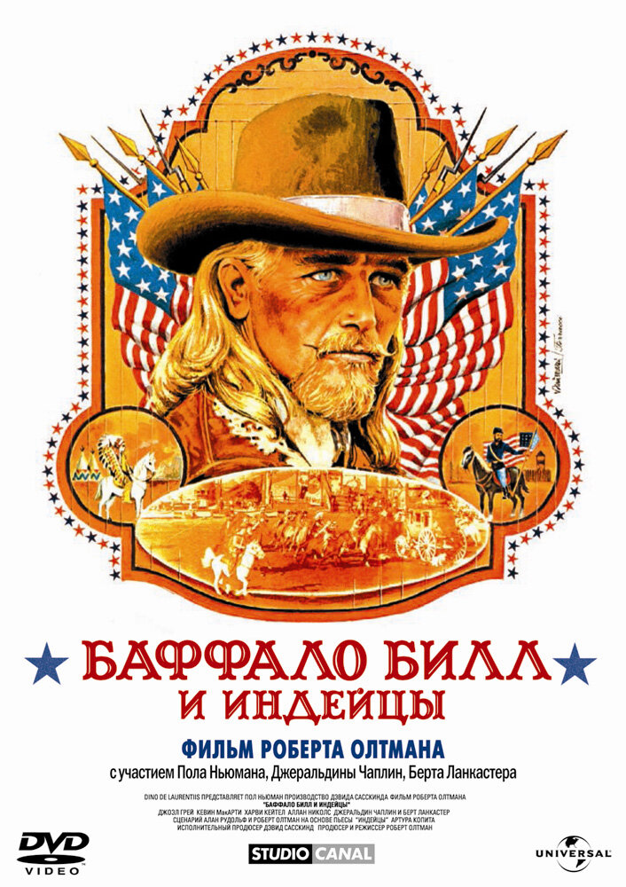 Баффало Билл и индейцы (1976) постер