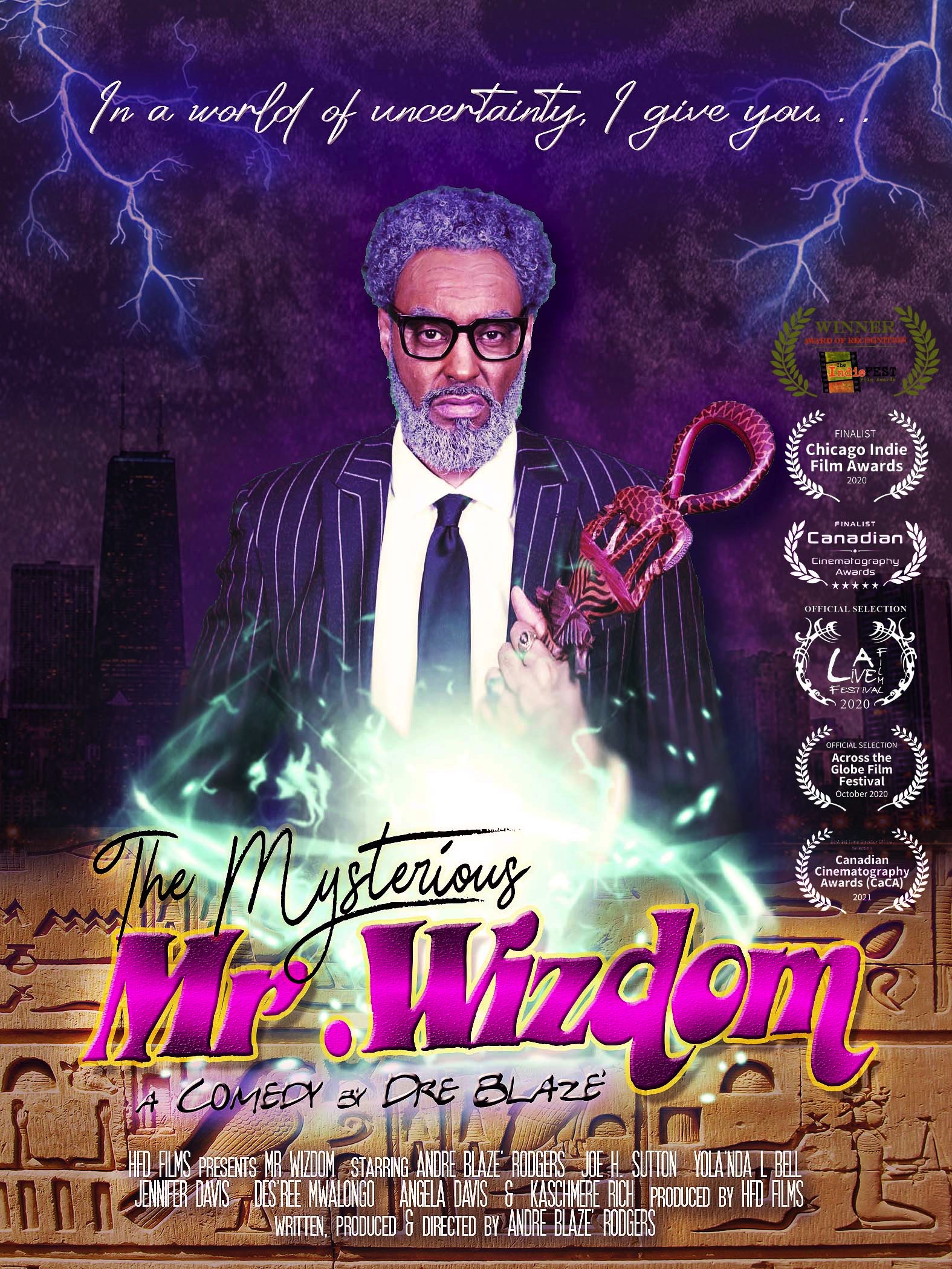 The Mysterious Mr. Wizdom (2020) постер