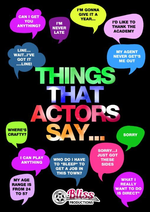Things That Actors Say (2014) постер