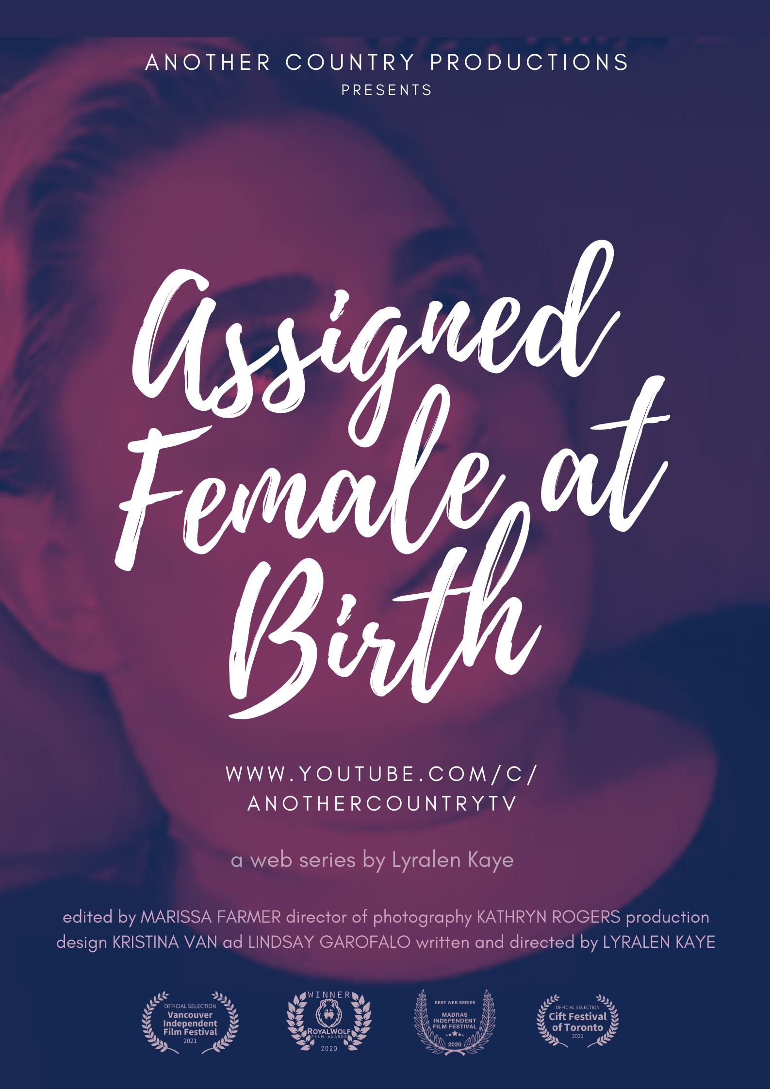 Assigned Female at Birth, a Web Series about Some Bodies (2020) постер