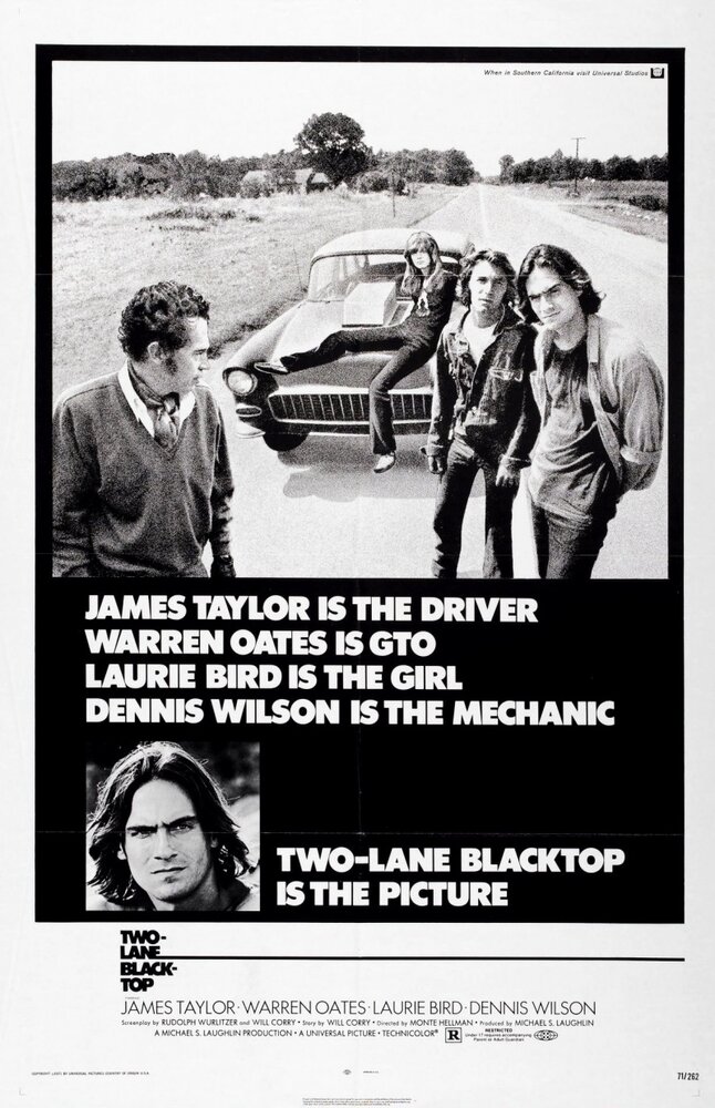 Двухполосное шоссе (1971) постер