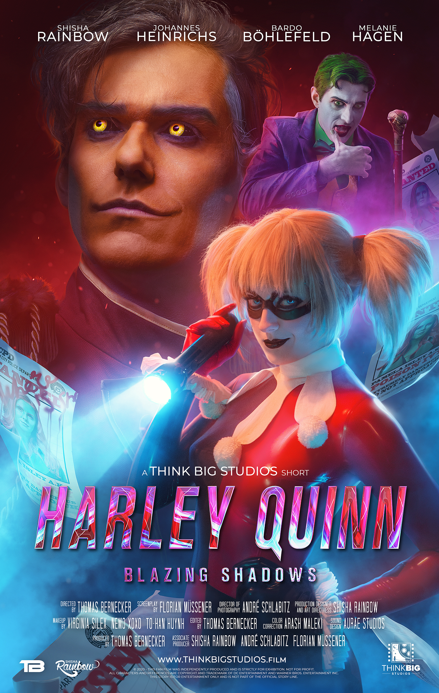 Harley Quinn - Blazing Shadows (2020) постер