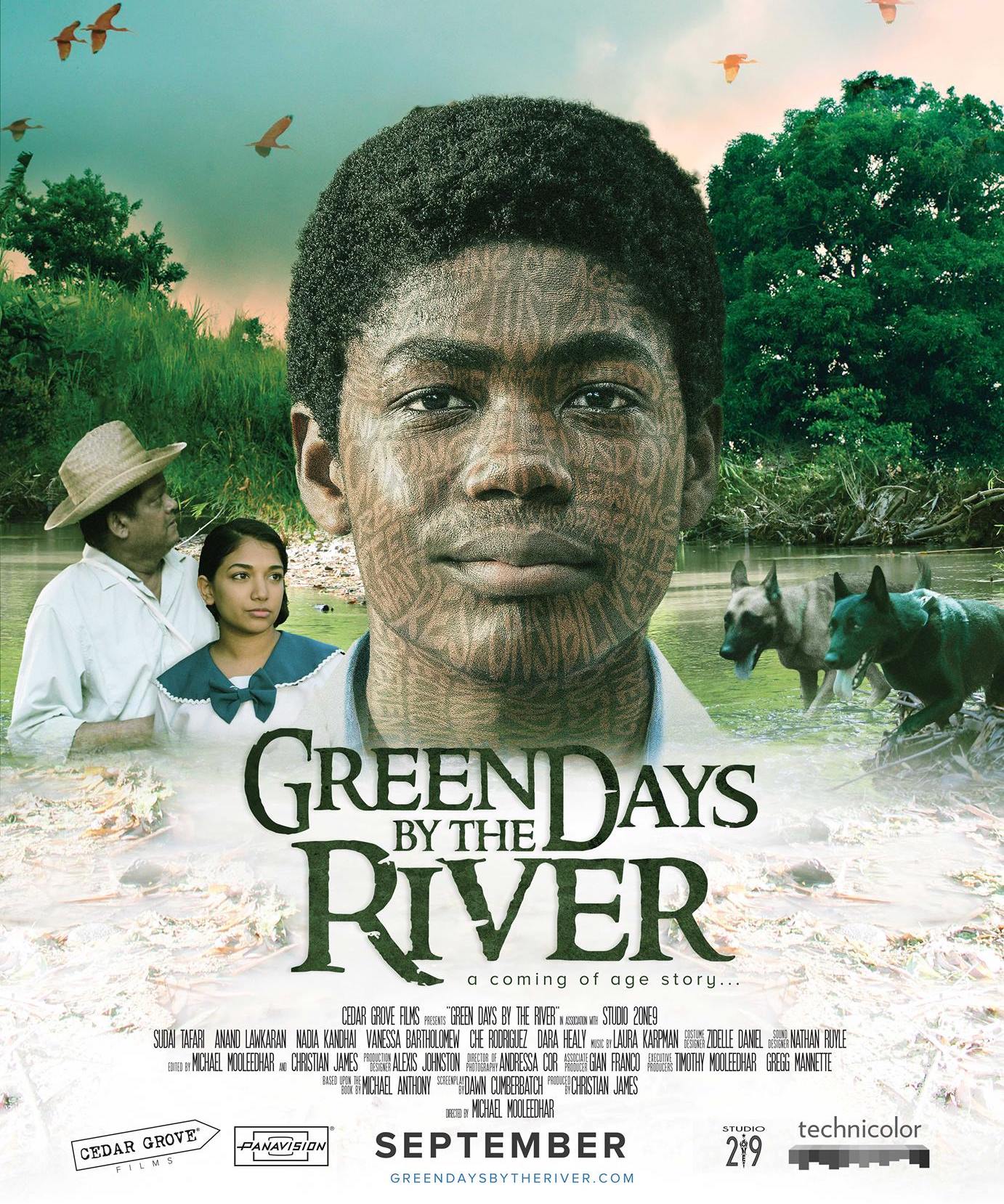 Зеленые дни у реки (2017) постер