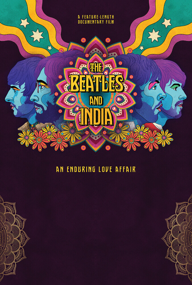 The Beatles в Индии (2021) постер