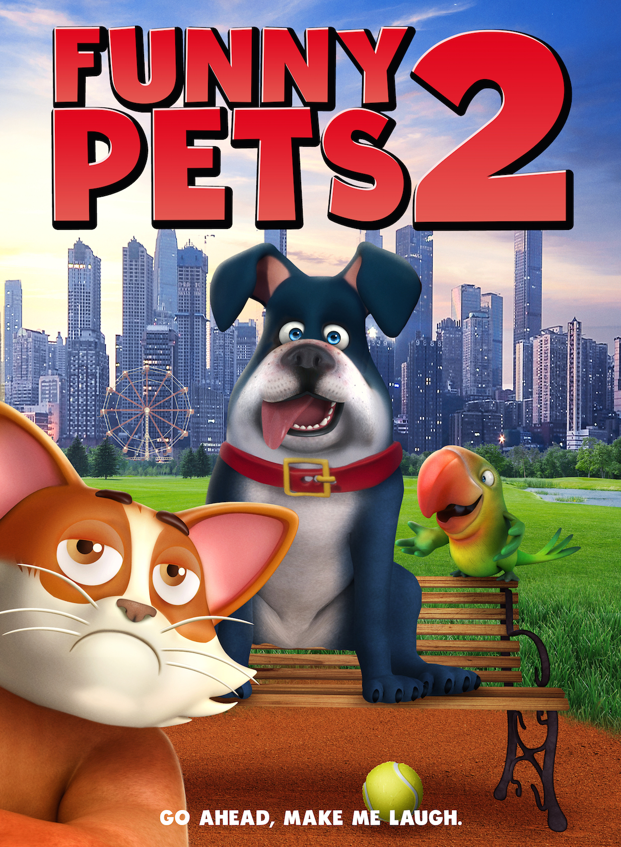 Funny Pets 2 (2018) постер