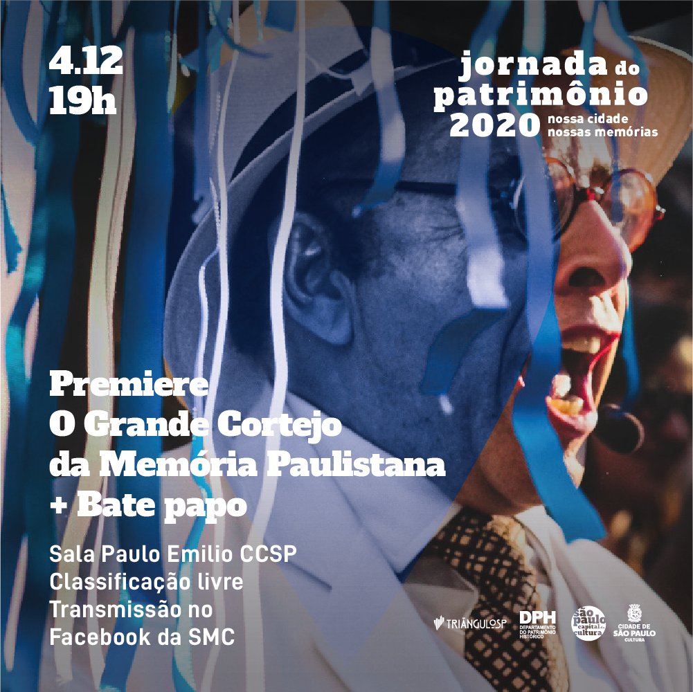 O Grande Cortejo da Memória Paulistana (2020) постер
