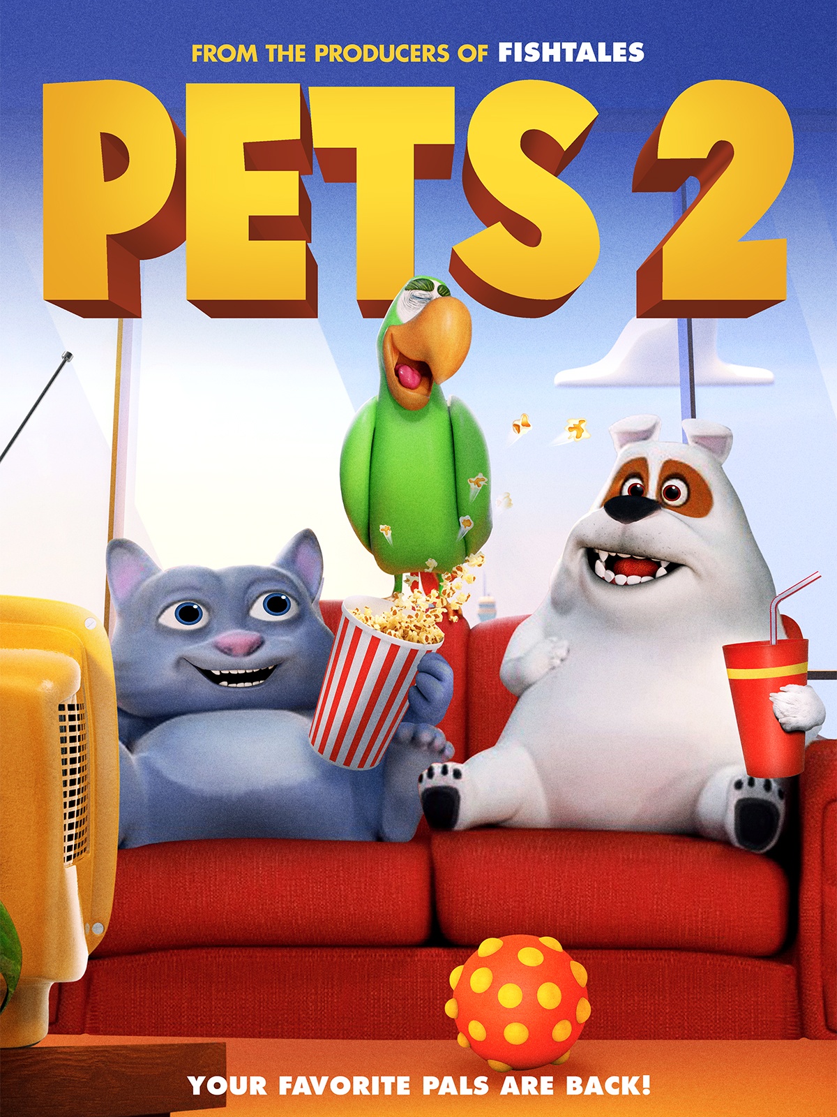 Pets 2 (2021) постер