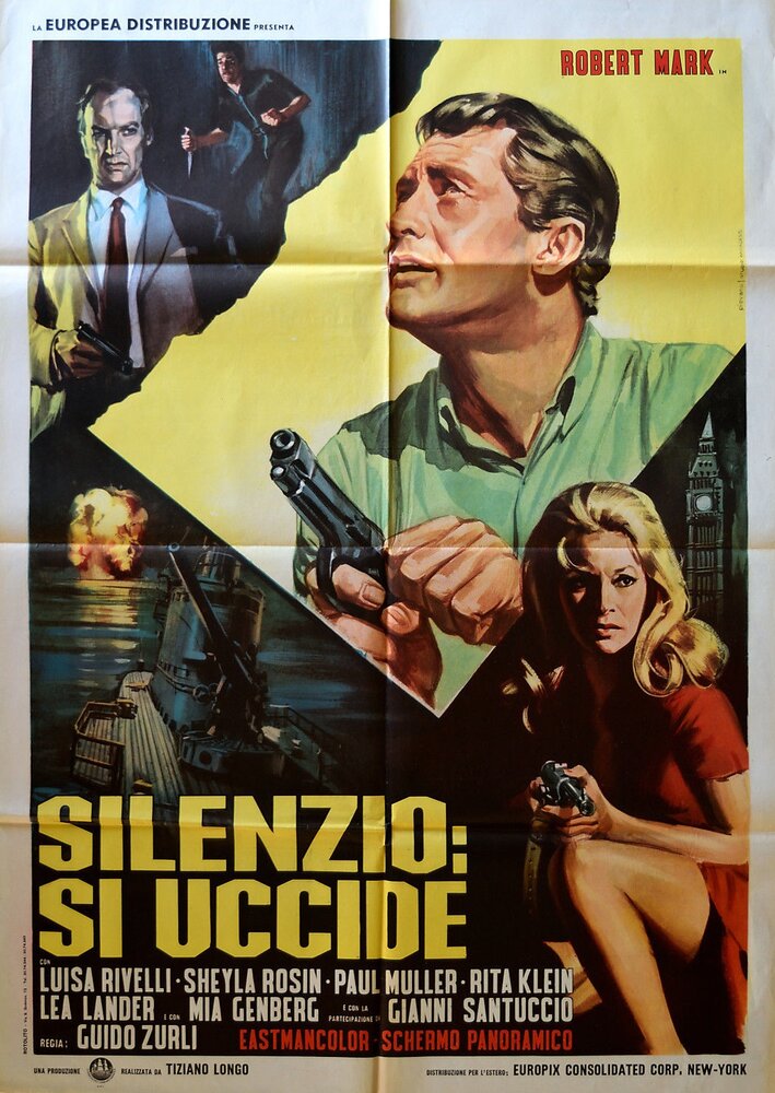 Silenzio: Si uccide (1967) постер