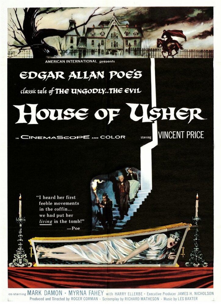 Дом Ашеров (1960) постер