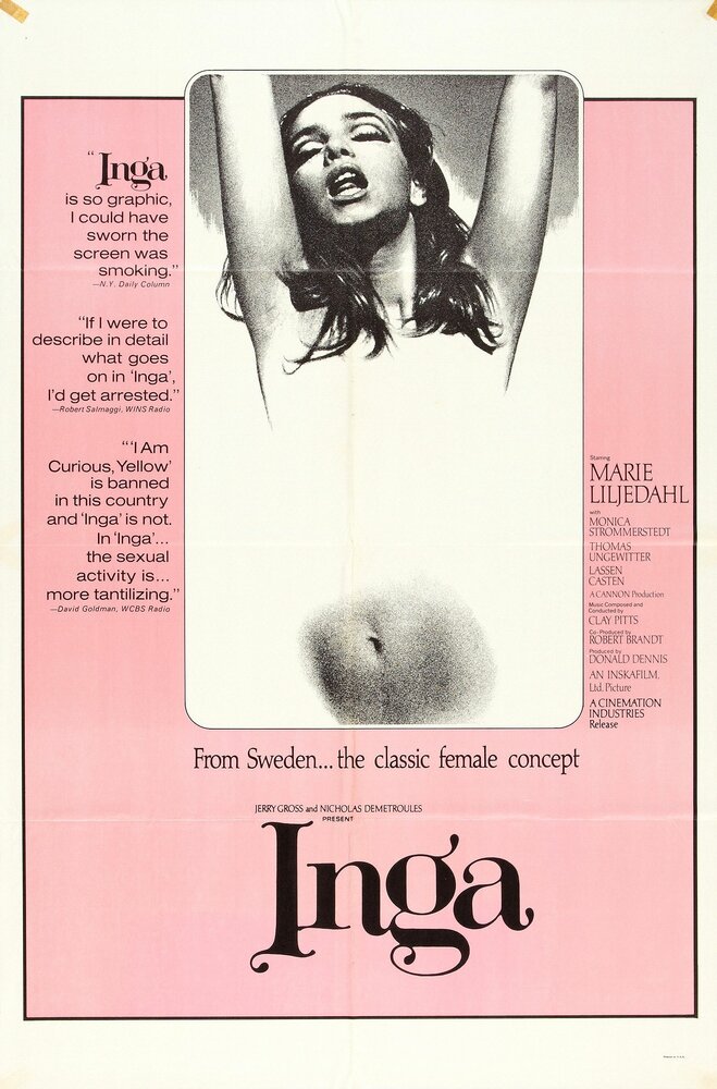 Инга (1968) постер