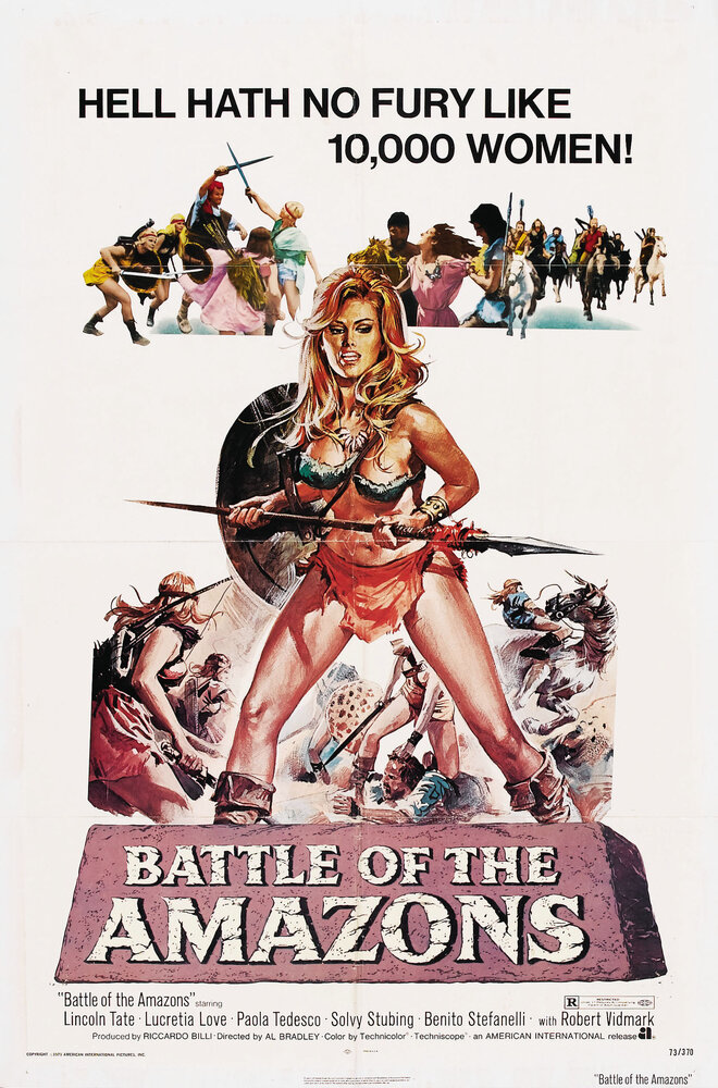 Амазонки – женщины любви и войны (1973) постер