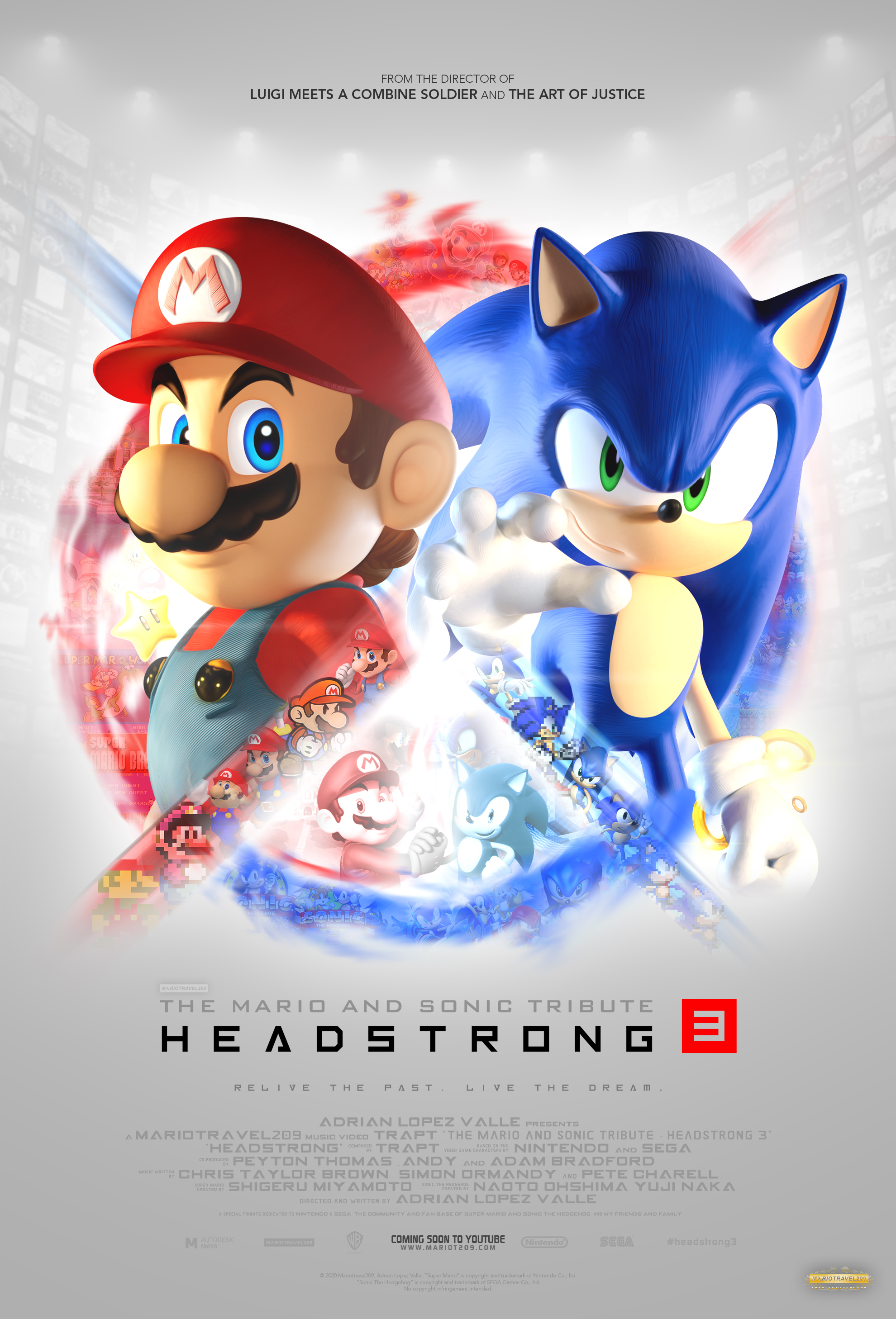 The Mario and Sonic Tribute - Headstrong 3 (2022) постер