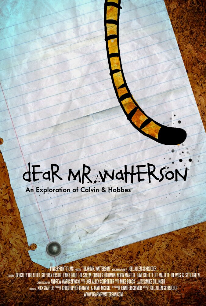 Dear Mr. Watterson (2013) постер