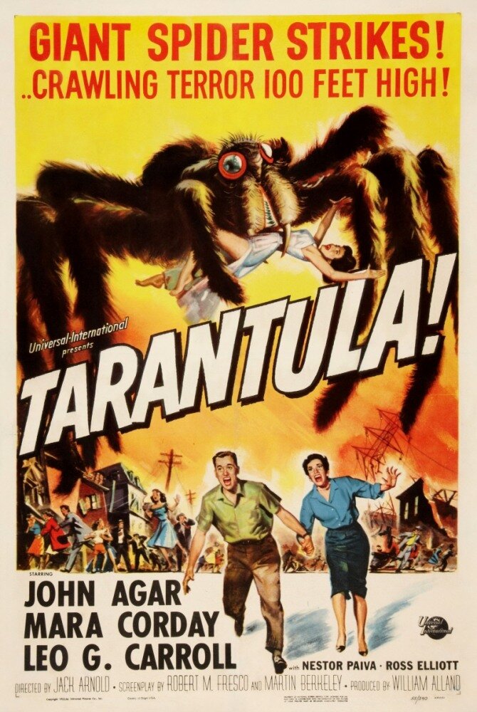 Тарантул (1955) постер
